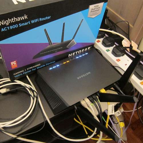 Netgear Nighthawk AC1900 Smart WiFi Router R7000 無線路由器