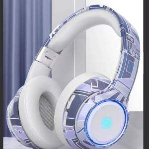 2024新款頭戴式藍牙耳機無線電腦手機耳罩式降噪帶麥運動