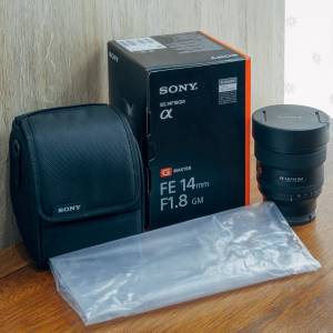 Sony FE 14mm F1.8 GM 行貨 99% New