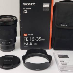 Sony FE 16-35mm f2.8 G Master GM (SEL1635GM) - 95% New