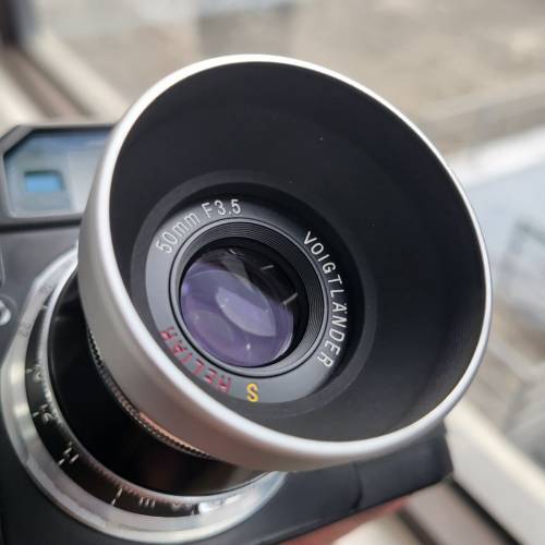 幾乎全新庫存品 Voigtlander Bessa R2S NHS50/3.5鏡 寶塔
