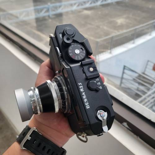 幾乎全新庫存品 Voigtlander Bessa R2S NHS50/3.5鏡 寶塔