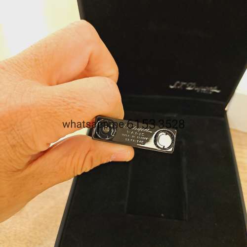 Dupont lighter連invoice,  火石