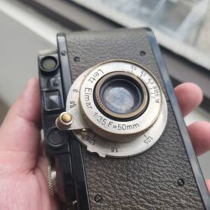 Leica ii黑漆 + 镍銅50 3.5 非徠卡M2 M3 M4 M6 M7 Mp