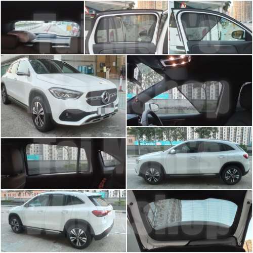 Benz GLA EQA 全車濾光窗網太陽擋