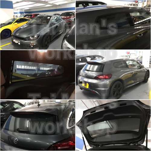Volkswagon Scirocco濾光窗網太陽擋