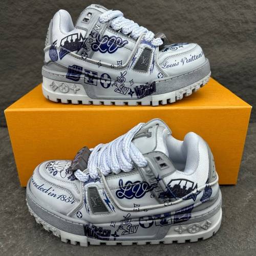 Louis Vuitton /  TRAINER MAXI 運動鞋 胖嘟嘟 胖丁擦色水洗做舊系列