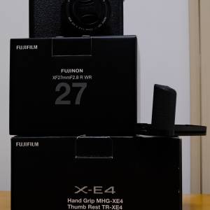 Fujifilm XE4 + XF 27mm WR