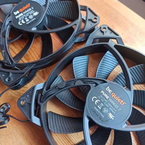 be quiet! 140mm機箱風扇 (一對)