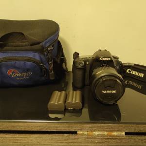 Canon 30d + Tamron 18-270 VC 鏡+3電+相機袋