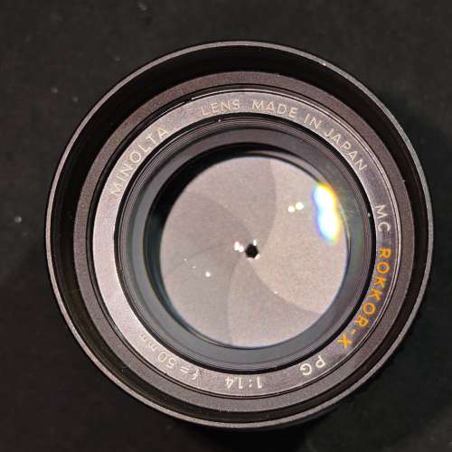 minolta 50/1.4 MC ROKKOR PG MD