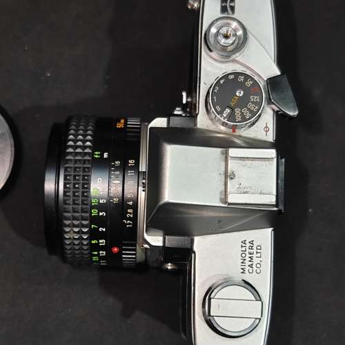 Minolta SRT101 + 50/1.7 MC rokkor PF