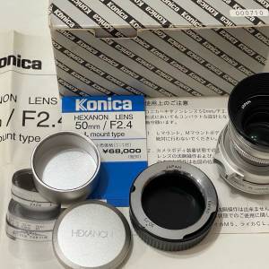 Konica Hexanon 50mm F2.4 (限量2000枝，Leica L39 LTM，NOT Elmar)