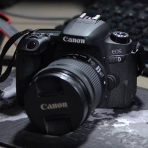 Canon EOS 77D 連 EF-S 10-18mm f/4.5-5.6 IS STM 鏡頭套裝