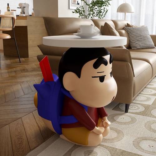 蠟筆小新茶几玻璃