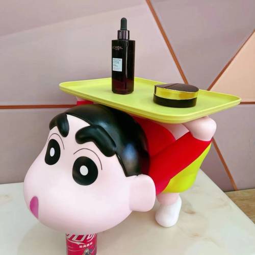 蠟筆小新屁股電話座可放盤