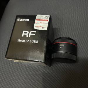 （行貨長保）Canon RF 16mm F2.8 STM （適合R5, R6, R8, R3…)