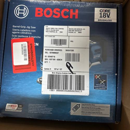 BOSCH 18V鋰電曲線鋸