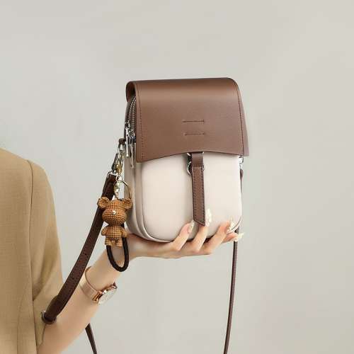 2024新款斜背包夏天高級感迷你真皮輕便小挎包bags