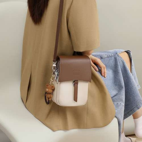 2024新款斜背包夏天高級感迷你真皮輕便小挎包bags