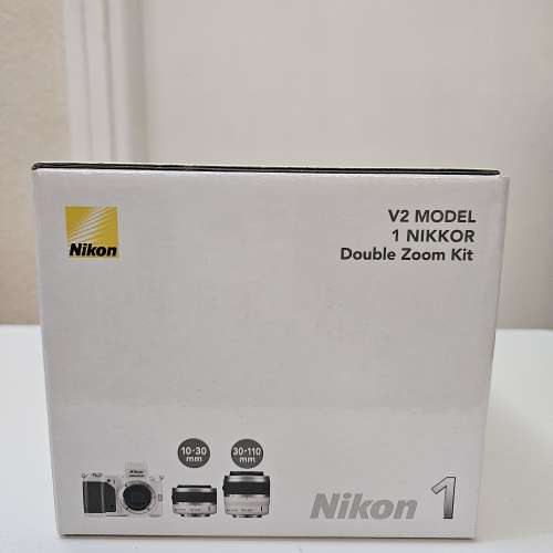 Nikon 1 V2 Double Zoom Kit (white body)