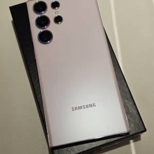 Samsung S23 ultra, 行貨, 98%新, 罕有淡紫色