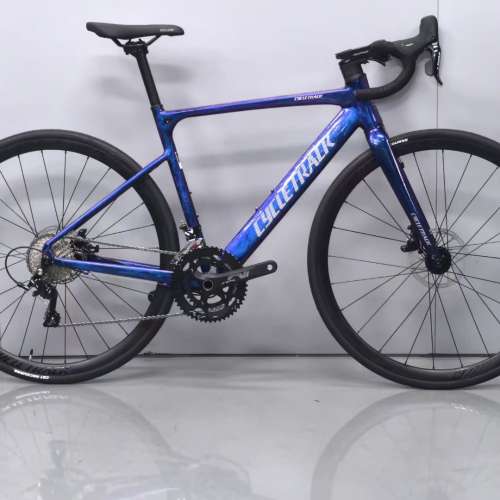 2023 CYCLETRACK SPACE 藍圖18速鋁合金碟剎公路車 送水架前後蛙燈