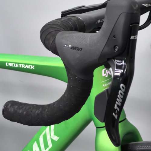 2023 CYCLETRACK SPACE 藍圖18速鋁合金碟剎公路車 送水架前後蛙燈