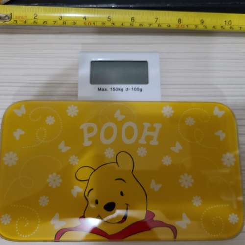 全新 浴室磅 體重秤 量 體脂 winnie the pooh bathroom mini scale balance CR2032...