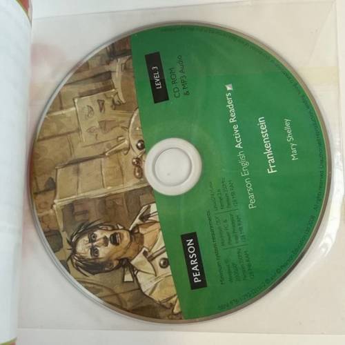 Pearson English Active Readers Level 3  : Frankenstein (Mary Shelley)    有碟