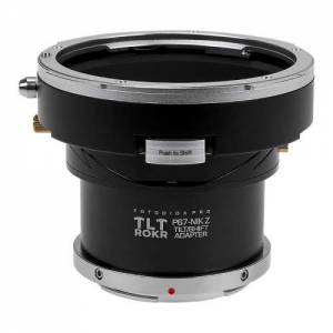Fotodiox Pentax 67 (P67) Mount SLR Lens To Nikon Z Mount Adaptor (Tilt / Shift)
