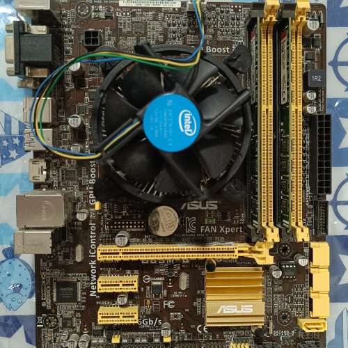 Asus B85M-G MATX MB + I5 4590 + 16GB Ram