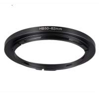 Step Up Filter Adapter Ring For Hasselblad Bayonet,Black Metal Filter (B50-62mm)