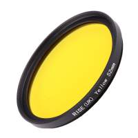 RISE(UK) Filter Yellow - Canon New FD 100mm f/2.0 (52mm，黃色濾鏡)