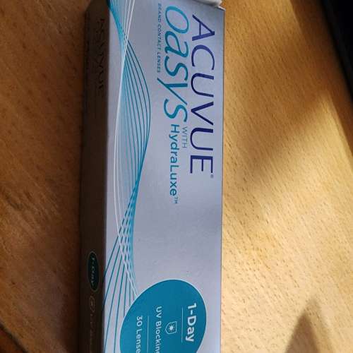 全新未開 acuvue oasys 1 day