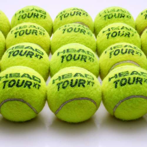 二手網球共20個，彈性仍好，適合練習用 (不議價)