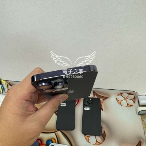 (荃灣實體店，超正14 pro max)Apple Iphone 14 Promax 128 256 512 紫色 白色 黑色 ...