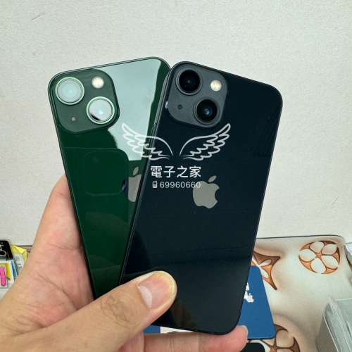 (荃灣實體店，超正13mini)Apple Iphone 13 mini 128 512 粉红色 紅色 黑色 藍色 😍 ...