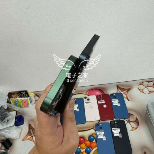 (荃灣實體店，超正13mini)Apple Iphone 13 mini 128 512 粉红色 紅色 黑色 藍色 😍 ...