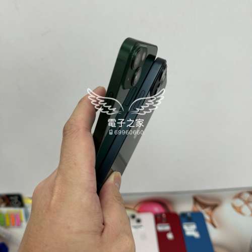 (荃灣實體店，超正13mini)Apple Iphone 13 mini 128 512 粉红色 紅色 黑色 藍色 😍 ...