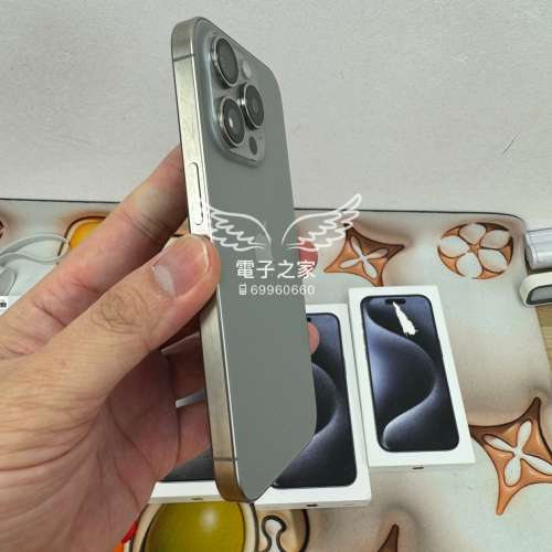 (最新全新15pro荃灣實體店 )Apple Iphone 15 pro  128 512 原色 黑色 藍色 😍  #電...