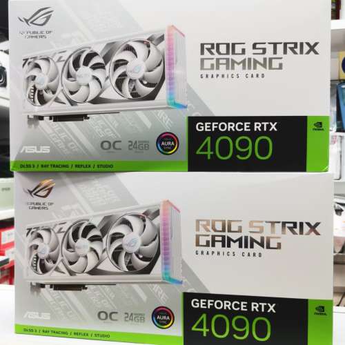 ASUS ROG Strix GeForce RTX 4090 24GB GDDR6X White OC Edition