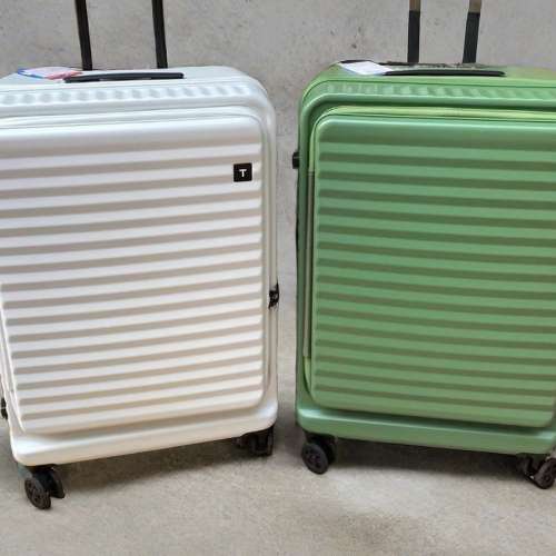 🆕️🗃商務前置開可擴展日本靜音輪行李箱business front opening extended Japanes...