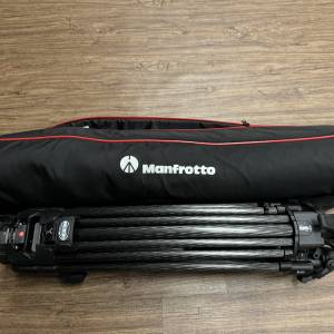 （重型三腳架）Manfrotto 645 Fast Twin Leg Carbon Tripod (SKU: MVTTWINFC) + BL100