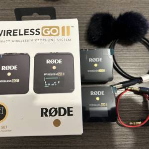 Rode wireless go II 一拖一 single set