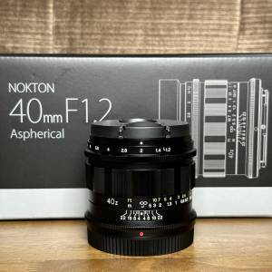 Voigtlander Nokton 40mm F1.2 for Nikon Z