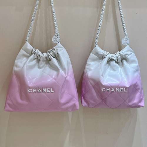Chanel 24S 限量版漸變22 bag垃圾袋