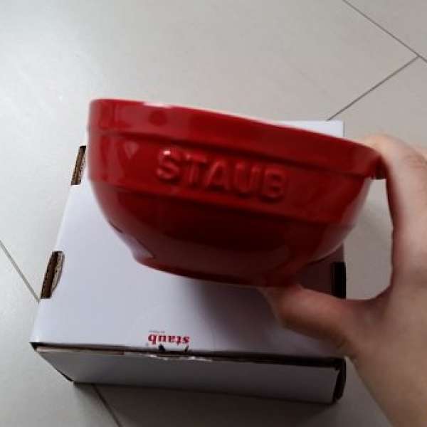 全新法國品牌 Staub 12cm 紅色陶瓷碗