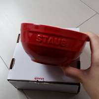 全新法國品牌 Staub 12cm 紅色陶瓷碗