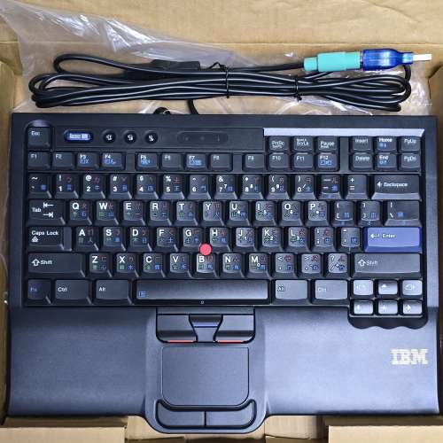 絕版+極稀有 IBM 繁體中文鍵盤 2006年生產 2007年最後一批銷售 極具珍藏價值